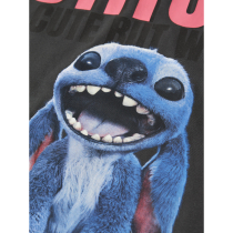 NAME IT Stitch T-shirt Jynin Black Oyster